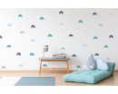 Rainbow wall stickers